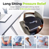 Ergonomic Memory Foam Seat Cushion