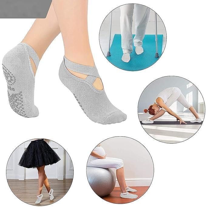 Non-Slip Yoga Socks For Women (Pack of 1)